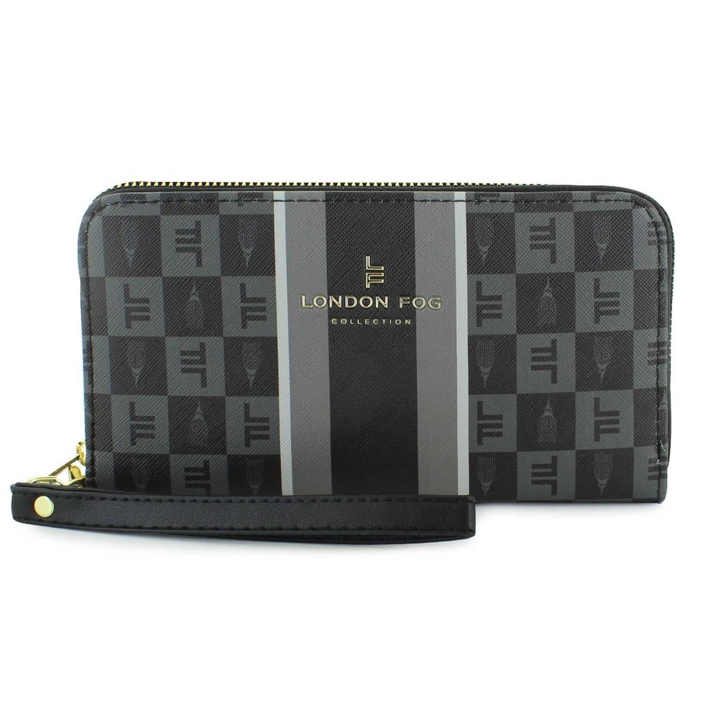 GIANNA SIGNATURE ZIP AROUND WALLET | ZIP AROUND WALLET | LONDON FOG SKIP TO PRO